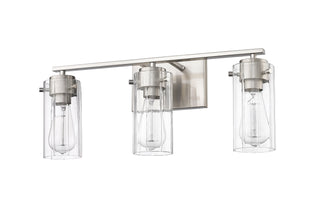 Serena 3-Light Vanity Brushed Nickel