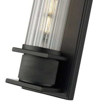 1-Light Wall Sconce Matte Black