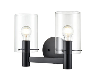 Apolla 2-Light Vanity Matte Black
