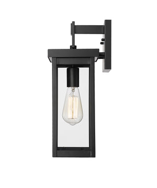 Barkeley 1-Light Outdoor Wall Sconce Powder Coated Black