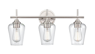 Ashford 3-Light Vanity - Brushed Nickel