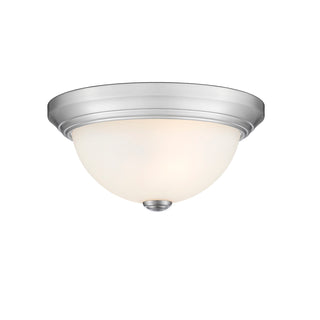 2-Light Flushmount Ceiling Light Brushed Nickel