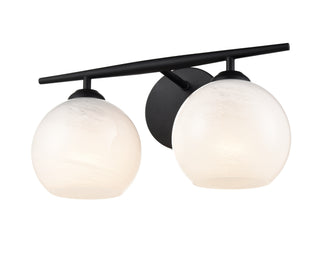 Kimorra 2-Light Vanity Matte Black