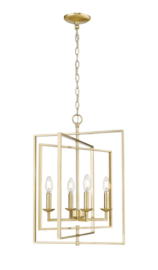 Nellis 4-Light Pendant light Modern Gold