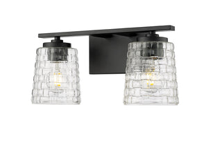 Saben 2-Light Vanity Matte Black