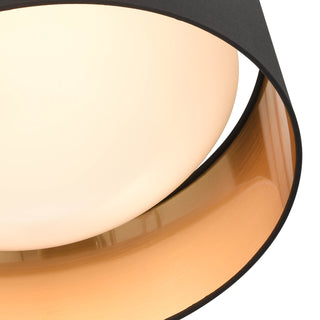 Rosata 1-Light Flushmount Ceiling Light Burnished Gold