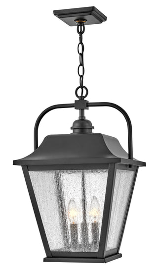 Kingston Medium Hanging Lantern in Black