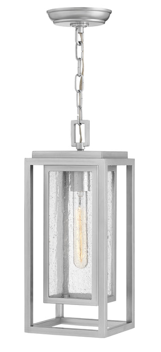 Republic Medium Hanging Lantern 12v in Satin Nickel