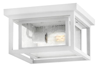 Republic Small Flush Mount in Textured White