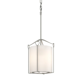 Hubbardton Forge - 104060-SKT-82-GG0137 - Bow Tall Mini Pendant - Bow - Vintage Platinum