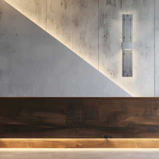Ursa Double-Large Ursa LED Outdoor Sconce in Coastal Burnished Steel