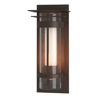 Hubbardton Forge - 305999-SKT-75-ZS0664 - Torch XL Outdoor Sconce with Top Plate - Torch - Coastal Bronze