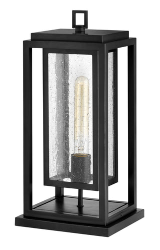 Republic Medium Pier Mount Lantern in Black