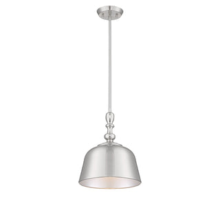 Savoy House - 7-3751-1-SN - One Light Pendant - Berg - Satin Nickel
