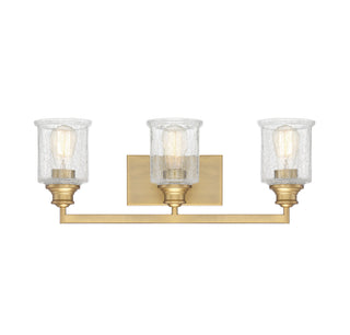 Savoy House - 8-1972-3-322 - Three Light Bath Bar - Hampton - Warm Brass