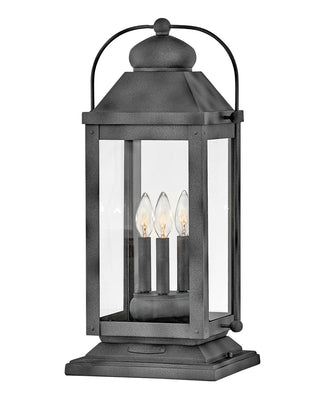 Hinkley - 1857DZ-LL - LED Pier Mount - Anchorage - Aged Zinc