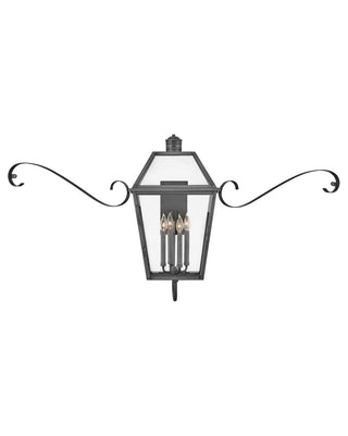 Hinkley - 2775BLB-SCR - LED Wall Mount - Nouvelle - Blackened Brass