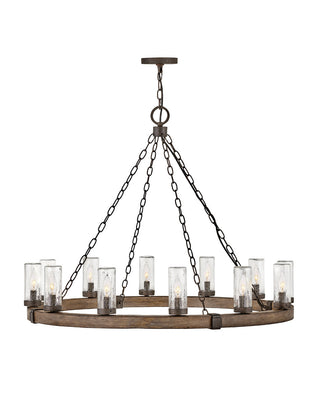 Hinkley - 29207SQ-LL - LED Chandelier - Sawyer - Sequoia