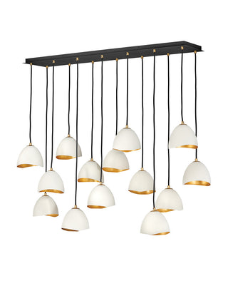 Hinkley - 35909SHW - LED Pendant - Nula - Shell White