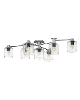 Hinkley - 4513BN - LED Semi-Flush Mount - Axel - Brushed Nickel