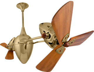 Ar Ruthiane 48" Ceiling Fan in Polished Brass