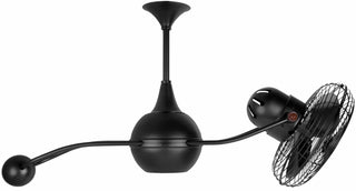 Matthews Fan Company - B2K-BK-MTL - 40" Ceiling Fan - Brisa 2000 - Matte Black
