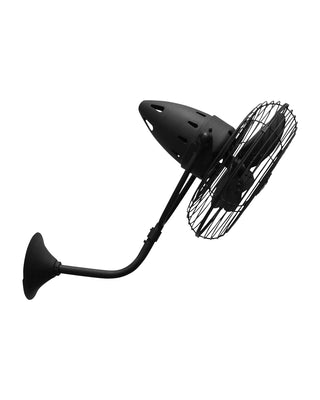 Matthews Fan Company - BP-BK-MTL - 13" Ceiling Fan - Bruna Parede - Matte Black