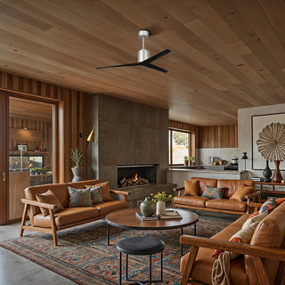 Eliza 56" Ceiling Fan in Brushed Nickel