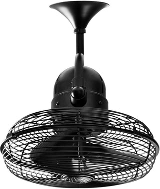 Kaye 13" Wall Fan in Matte Black