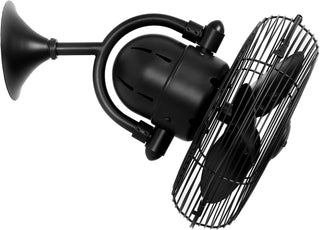 Matthews Fan Company - KC-BK - 13" Wall Fan - Kaye - Matte Black