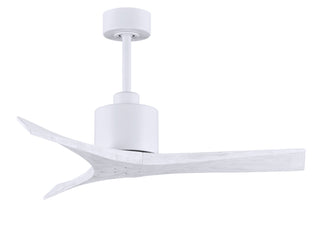Matthews Fan Company - MW-MWH-MWH-42 - 42" Ceiling Fan - Mollywood - Matte White