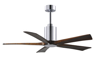 Matthews Fan Company - PA5-CR-WA-52 - 52" Ceiling Fan - Patricia-5 - Polished Chrome