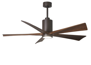 Patricia-5 60" Ceiling Fan in Textured Bronze