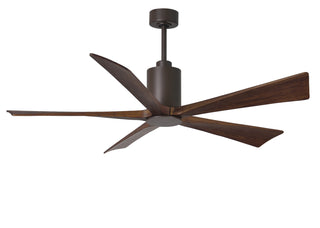 Matthews Fan Company - PA5-TB-WA-60 - 60" Ceiling Fan - Patricia-5 - Textured Bronze