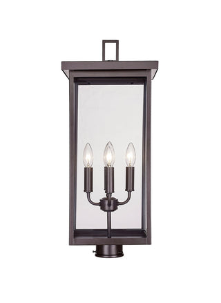 Millennium - 42604-PBZ - Four Light Outdoor Post Lantern - Barkeley - Powder Coated Bronze