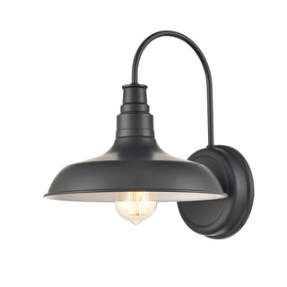 Millennium - 2901-PBK - One Light Outdoor Wall Bracket - Milltown - Powder Coated Black