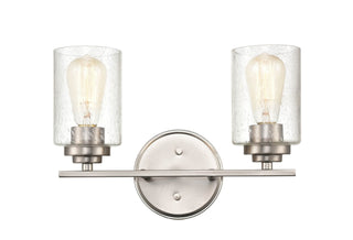 Millennium - 3682-SN - Two Light Vanity - Moven - Satin Nickel
