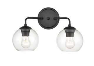 Millennium - 9752-MB - Two Light Vanity - Solmer - Matte Black
