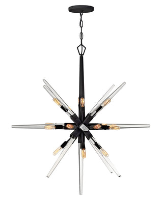 Fredrick Ramond - FR47408BLK - LED Chandelier - Ariel - Black