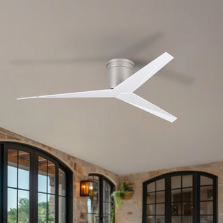 Eliza-H 56" Ceiling Fan in Brushed Nickel