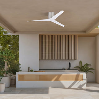 Eliza-H 56" Ceiling Fan in Brushed Nickel