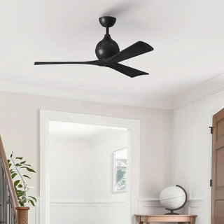 Irene-3 52" Ceiling Fan in Matte Black