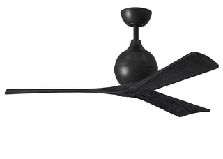 Matthews Fan Company - IR3-BK-BK-52 - 52" Ceiling Fan - Irene-3 - Matte Black