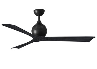 Matthews Fan Company - IR3-BK-BK-60 - 60" Ceiling Fan - Irene-3 - Matte Black