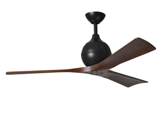 Matthews Fan Company - IR3-BK-WA-52 - 52" Ceiling Fan - Irene-3 - Matte Black