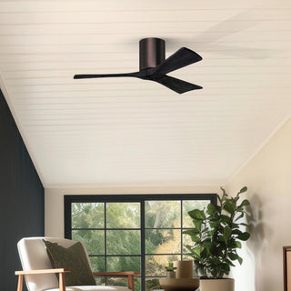Irene-3H 42" Ceiling Fan in Brushed Bronze