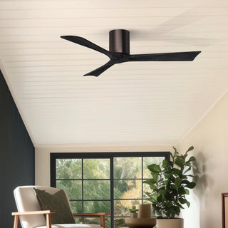 Irene-3H 52" Ceiling Fan in Brushed Bronze