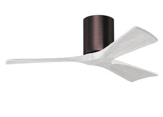 Matthews Fan Company - IR3H-BB-MWH-42 - 42" Ceiling Fan - Irene-3H - Brushed Bronze