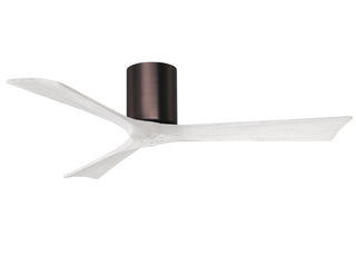 Matthews Fan Company - IR3H-BB-MWH-52 - 52" Ceiling Fan - Irene-3H - Brushed Bronze