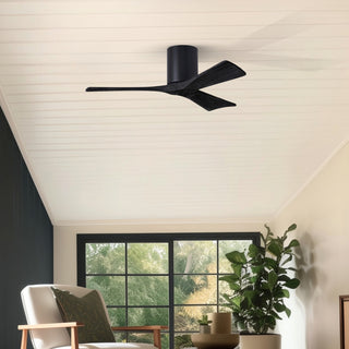 Irene-3H 42" Ceiling Fan in Matte Black